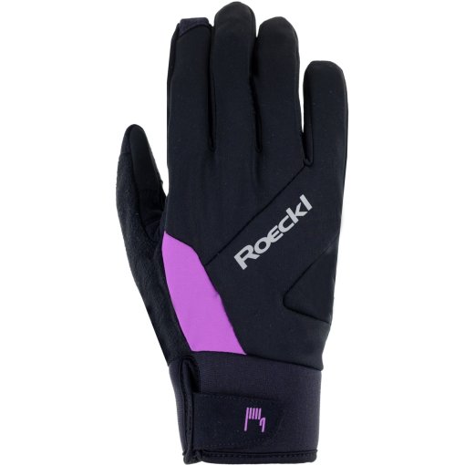 Foto de Roeckl Sports Guantes Ciclismo Niños - Reichenthal 2 - black/soft purple 9305