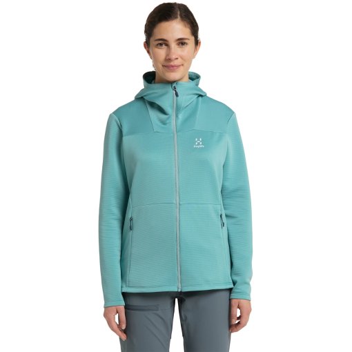 Immagine prodotto da Haglöfs Giacca Donna - Willow Mid Hood - frost blue 4Q3