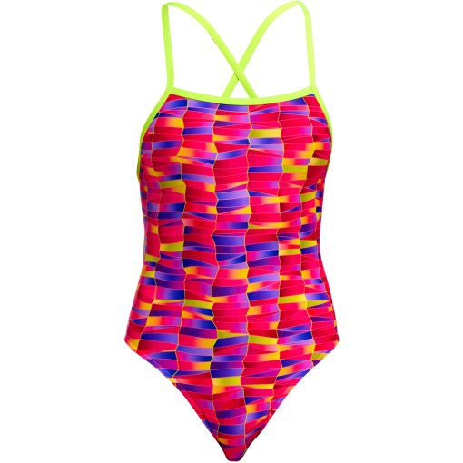 Produktbild von Funkita Tie Me Tight Eco Badeanzug Damen - Wriggle Walls