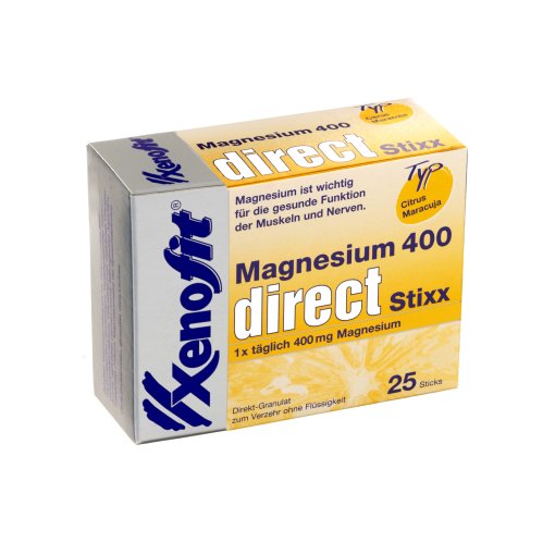 Foto de Xenofit Suplemento - Magnesium 400 direct Stixx - 25x2.5g