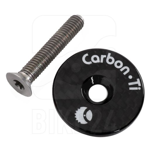 Foto de Carbon-Ti Tapa Dirección - X-Cap - Carbon - pulido brillante