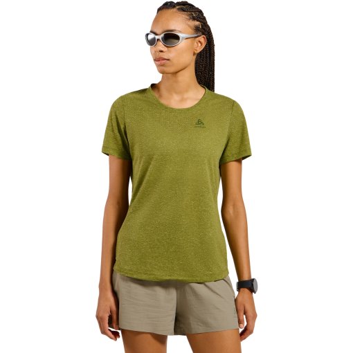 Picture of Odlo Active 365 Linencool T-Shirt Women - guacamole melange