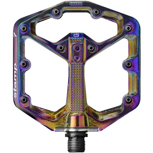 Foto de Crankbrothers Pedales de Plataforma - Stamp 7 Small - Limited Edition - oil slick