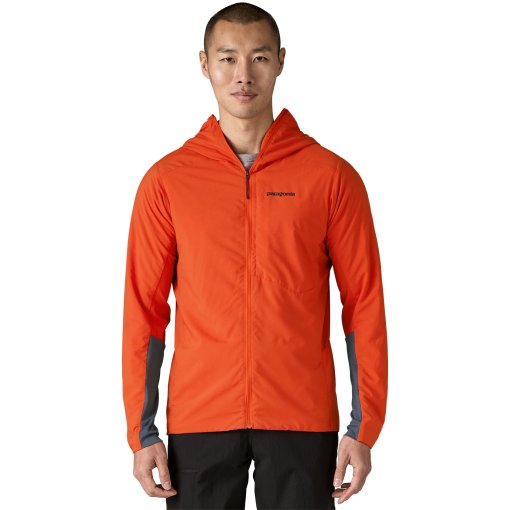 Photo produit de Patagonia Veste à Capuche Homme - Nano-Air Ultralight - Pollinator Orange