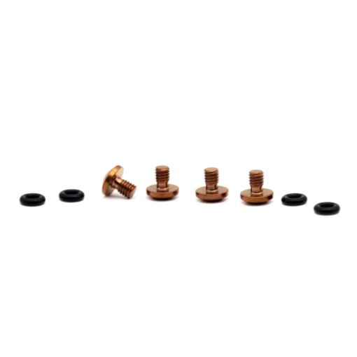 Produktbild von OAK Components Entlüftungsschrauben Set - Titan | SRAM Bleedport Mineralöl | 4 Stück - Kupfer