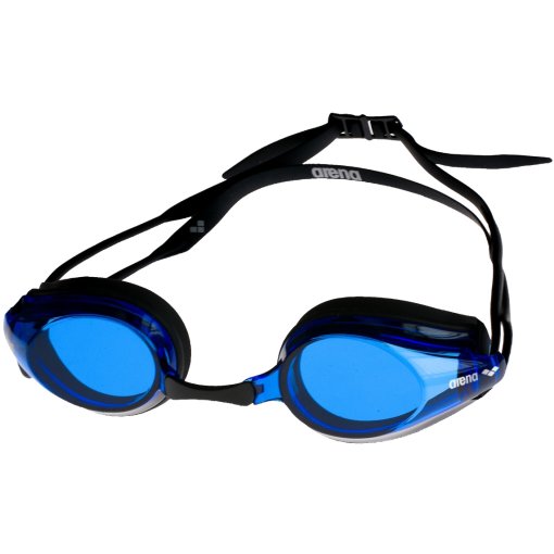 Foto de arena Gafas Natación - Tracks - Azul/Negro