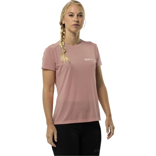 Foto de Jack Wolfskin Camiseta de Manga Corta Mujer - Vonnan - rose dawn