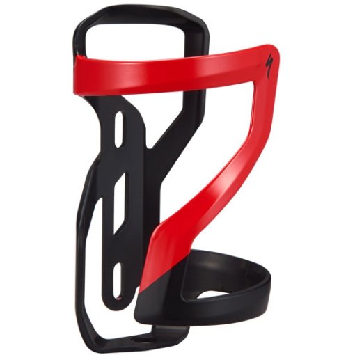 Foto de Specialized Zee Cage II - Right - Portabidón - Matte Black/Flo Red