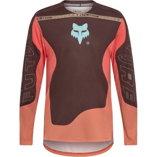 Foto de FOX Maillot de Manga Larga MTB Hombre - Flexair Elevated - cocoa