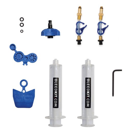 Photo produit de BLEEDKIT.COM Kit de Purge pour tous les Freins Hydrauliques à Huile Minérale SRAM - Premium Mineral Edition