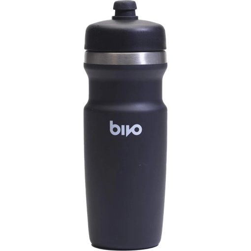 Photo produit de Bivo Trio Mini Gourde Isotherme + Couvercle Gravity Flow - 500ml - black