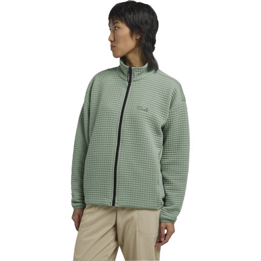 Image de Jack Wolfskin Mogari Full Zip Veste Femme - green zinnia