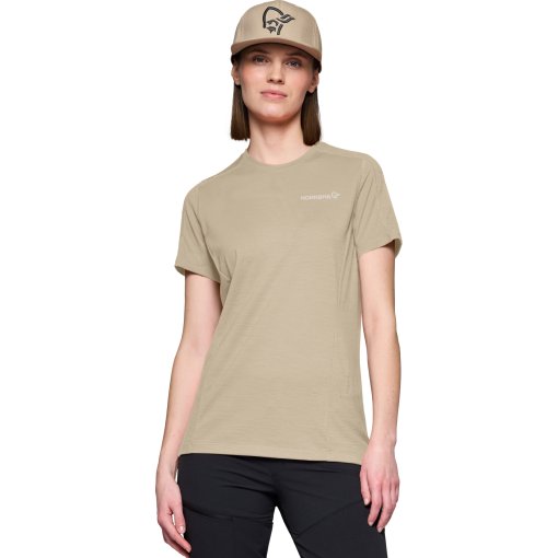 Produktbild von Norrona falketind equaliserUll T-Shirt Damen - Pure Cashmere