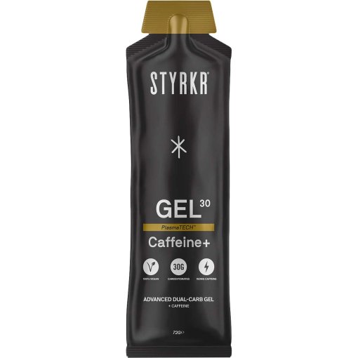 Foto de Styrkr Gel Energético + Cafeína - GEL30 Caffeine Dual-Carb Energy Gel - 72g
