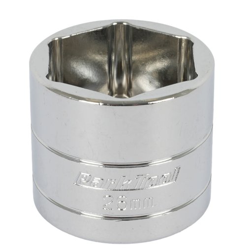 Productfoto van Park Tool 3/8&quot; Steekmoer met platte kop - 2651 - 26mm