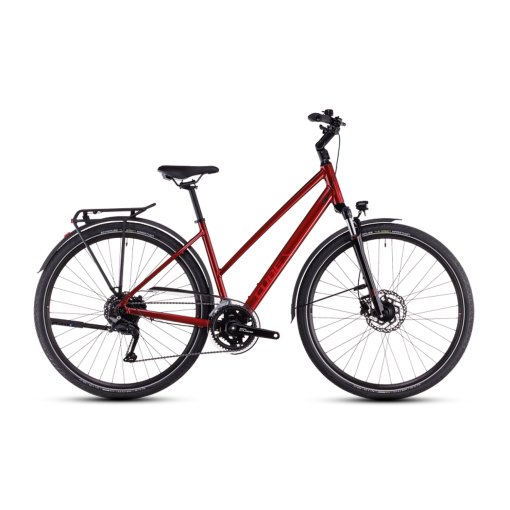 Produktbild von CUBE TOURING Pro - Trekkingrad - 2025 - Trapeze - maroon / pearl