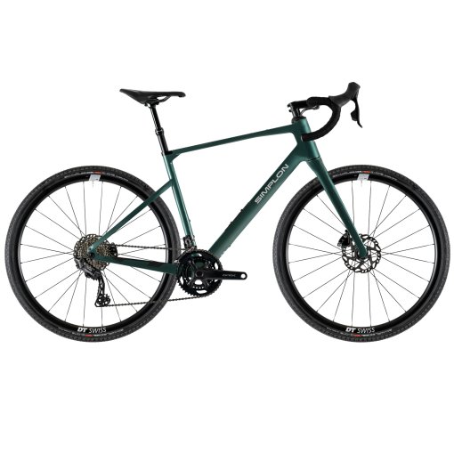 Foto de Simplon GRID ULTIMATE - Bici Gravel Carbono - 2026 - Dark Pine Green/Polished Silver