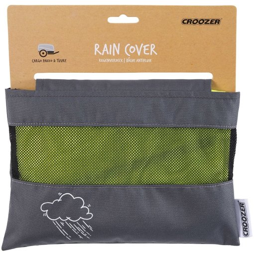 Immagine prodotto da Croozer Rain Cover for Bike Trailers Cargo 2018/2019 &amp; Pakko / Tuure from 2020 - lightening yellow