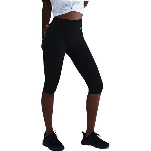 Foto de Nike Mallas Mujer - One Capri - negro/blanco IH3770-010