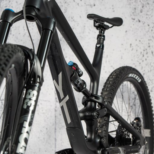 Kit 8 Adesivi Protezione Telaio Bici – Opaco, In Vinile Made In Germany, Con Application Tape, Per MTB E Biciclette Universal