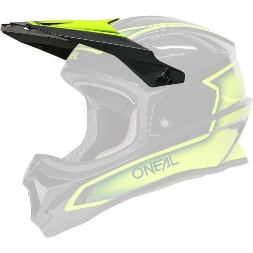 Photo produit de O&#039;Neal Visière Casque - Sonus - SLICK V.26 gray/neon yellow