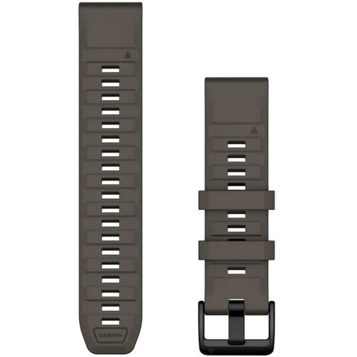 Produktbild von Garmin QuickFit Uhrenarmbänder (22 mm) – Silikon - Kieselgrau