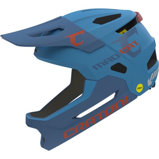 Foto de CRATONI Casco Bicicleta Niño - MadCat MIPS - blue matt