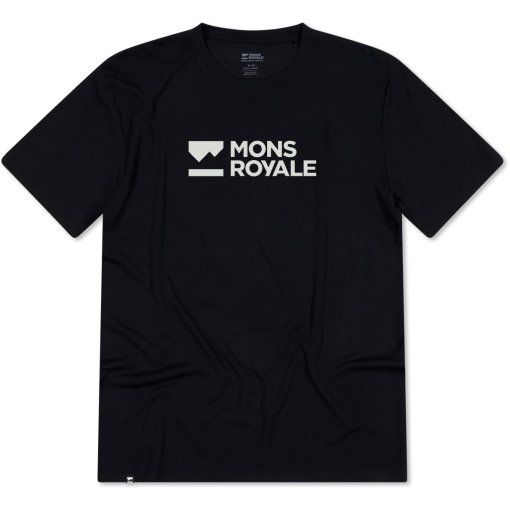 Photo produit de Mons Royale Icon Merino T-shirt pour hommes - black 1181