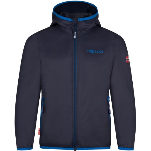 Produktbild von Trollkids Trolltunga Jacke Kinder - Navy/Cobalt Blue