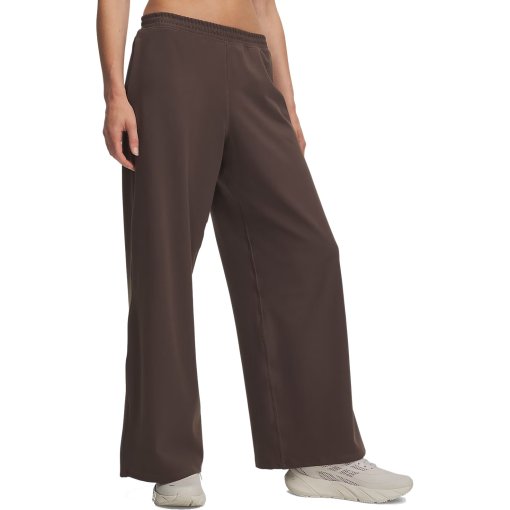 Picture of Under Armour UA Motion Wide Leg Pants Women - Peppercorn/White