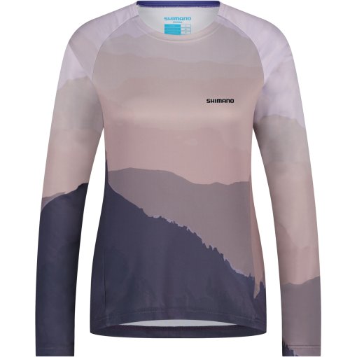 Photo produit de Shimano Maillot VTT Manches Longues Femme - Sentiero - beige
