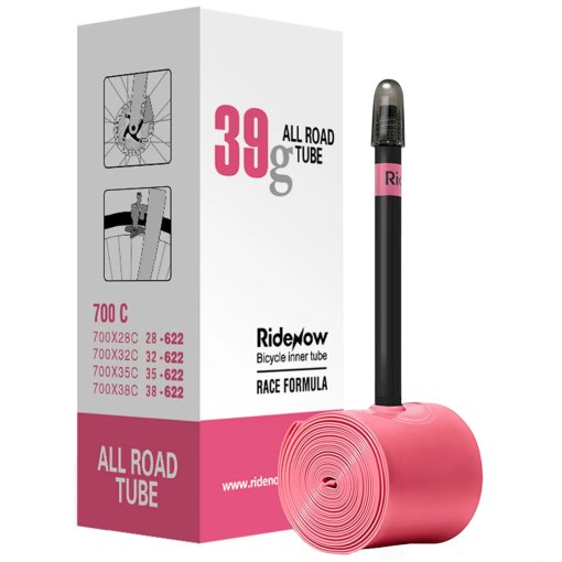 Photo produit de RideNow TPU Chambre à air - Road 700/28-38C | Allroad 622/28-38C | Presta - 39g