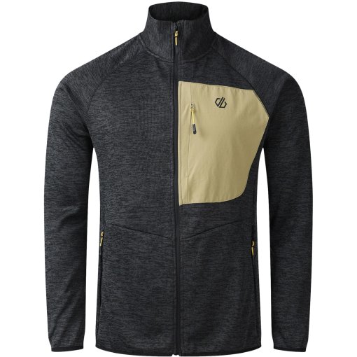 Productfoto van Dare 2b Torrek II Fleece jas voor heren - ZRW Black/Boa