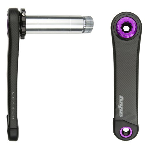 Foto de Hope Biela RX de carbono Wide 68mm | 30mm - negro / morado