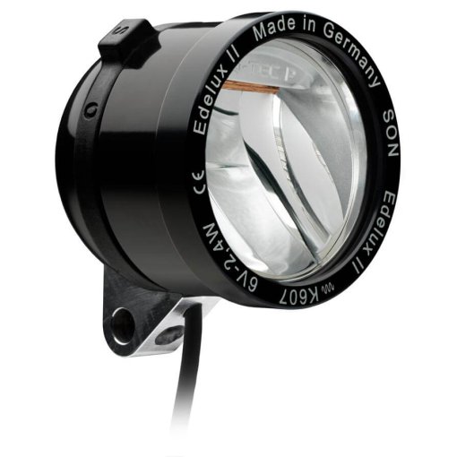 Foto de SON Luz Delantera - Edelux II - anodizado negro