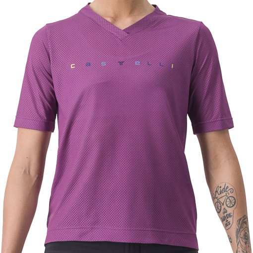 Foto de Castelli Camiseta Mujer - Trail Tech 2 - amethyst 548