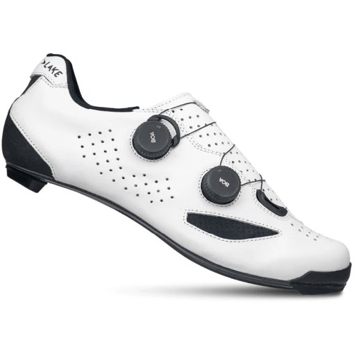 Productfoto van Lake CX239 Racefietsschoenen Heren - Breed - wit/zwart
