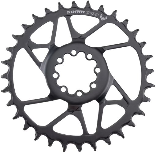 Kuva tuotteesta SRAM Eagle S1000 Eturatas | T-Type | Direct Mount | Offset 3mm - Teräs | musta