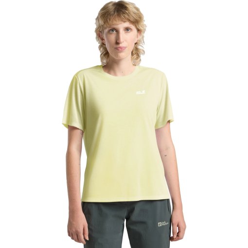 Photo produit de Jack Wolfskin Vonnan T-shirt à manches courtes pour femme - daisy
