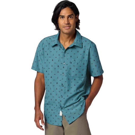 Produktbild von Marmot AirExchange UPF 40 Kurzarmhemd Herren - seafloor camping trip