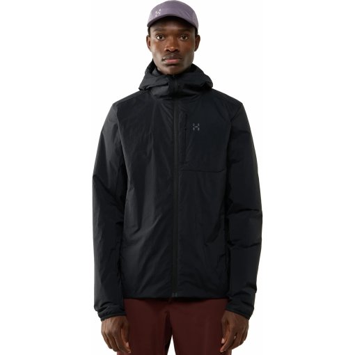 Photo produit de Haglöfs L.I.M Mimic Barrier Hood Veste pour hommes - true black 2C5