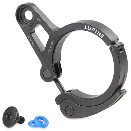 Photo produit de Lupine Support de Guidon à Serrage Rapide pour Tête de Lampe SL Minimax AF - 35mm