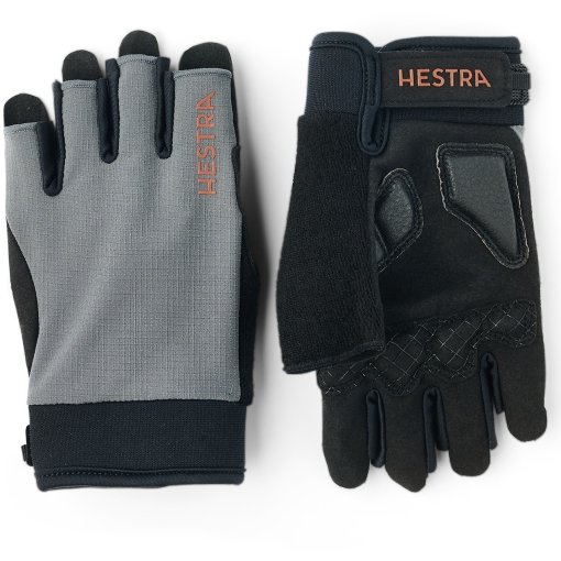 Produktbild von Hestra Bike Guard Short - 5 Finger Fahrradhandschuhe - charocoal