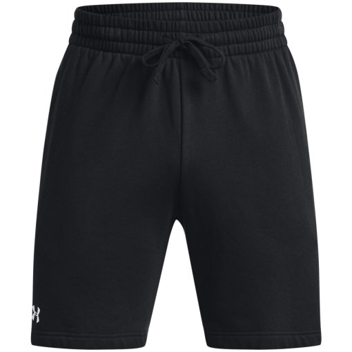 Photo produit de Under Armour Short Homme - UA Rival Fleece - Noir/Blanc