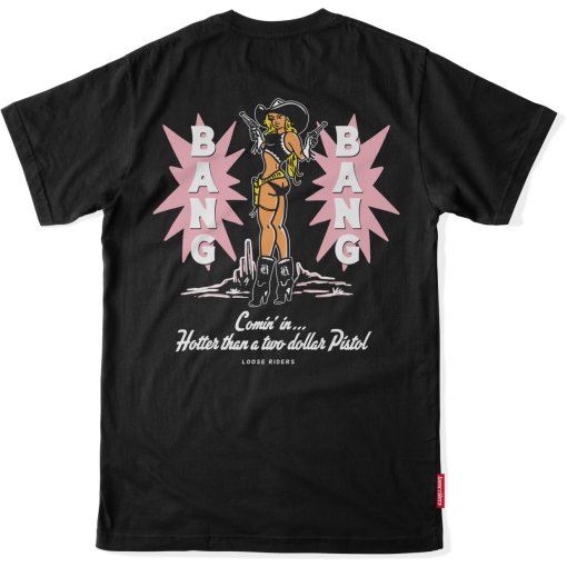 Picture of Loose Riders Tech Short Sleeve Shirt Men - Bang Bang Black