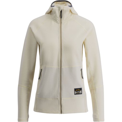 Kuva tuotteesta Lundhags Tived Merino Hoodie Women - Chalk White 00300