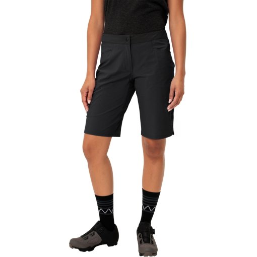 Foto de Vaude Pantalones Cortos Ciclismo Mujer - Tremalzo III - negro