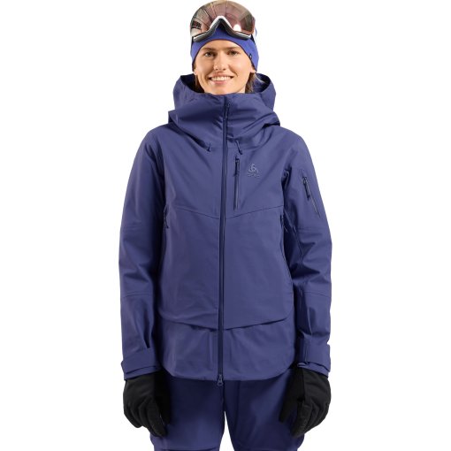Foto de Odlo Chaqueta Mujer - X-Alp 3L Hardshell - skipper blue
