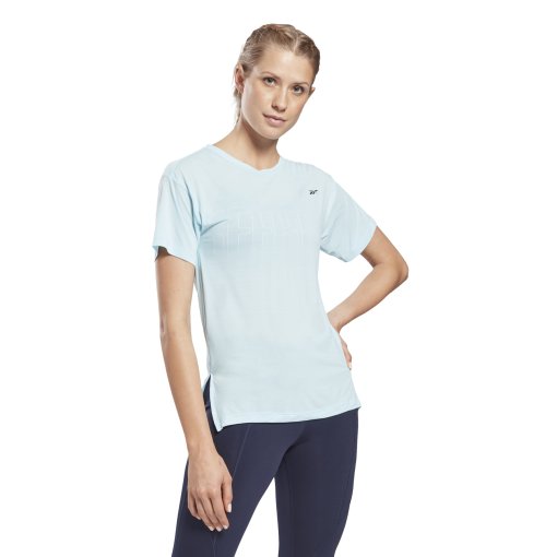 Image de Reebok T-Shirt Femme - Workout Ready ACTIVCHILL - digital glow GI6811