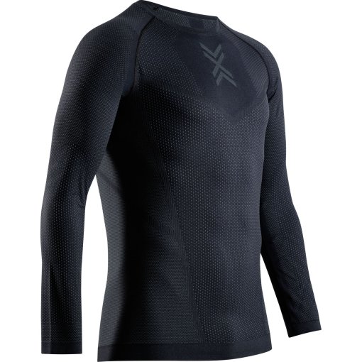 Produktbild von X-Bionic Xceed Run Langarm-Laufshirt Herren - x black/rhino grey